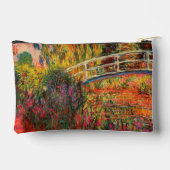 Japanische Brücke | Claude Monet Zubehörtasche (Rückseite)
