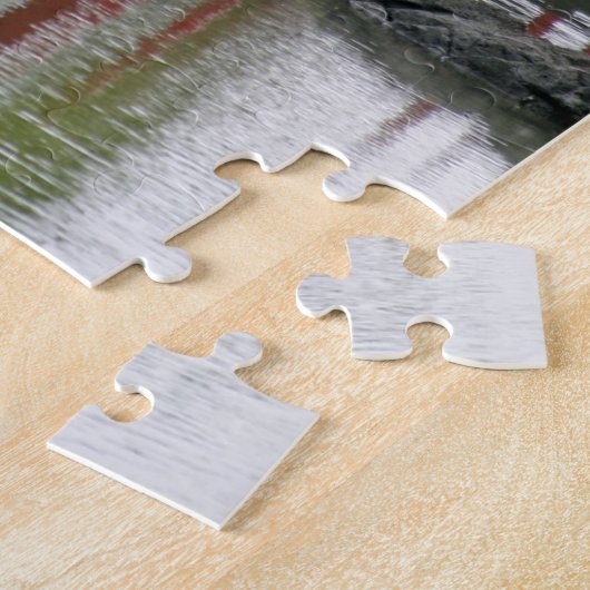 Japanische Brücke in Hilo, Hawaii Puzzle (Seite)