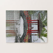 Japanische Brücke in Hilo, Hawaii Puzzle (Horizontal)