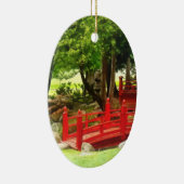 Japanische Brücke Keramikornament (Rechts)