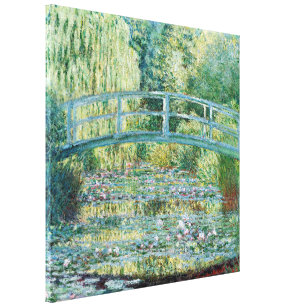 Japanische Brücke Monet Garden Malerei Leinwanddruck