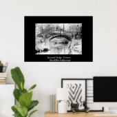 Japanische Brücke Poster (Heimbüro)