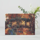 Japanische Brücke von Claude Monet, Vintage Kunst (Stehend Vorderseite)