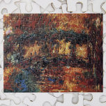 Japanische Brücke von Claude Monet, Vintage Kunst Puzzle<br><div class="desc">Die Japanische Brücke (1919-1924) von Claude Monet ist ein Vintager Impressionismus, der in warmen Tönen eines wunderschönen Herbstes Abends eine schöne Kunstmalerei darstellt. Teil einer Serie japanischer Fußbrücken-Gemälde, die Monet in seinen Frühlingsblütengärten in Giverny, Frankreich, gemalt hat. Über den Künstler: Claude Monet (1840-1926) war Gründer der französischen impressionistischen Malerei, wobei...</div>