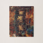 Japanische Brücke von Claude Monet, Vintage Kunst Puzzle (Vertikal)