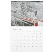 Japanische Brücken Kalender (Jan 2027)