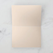 Japanische Brückengrüßkarte Karte (Innenseite)