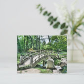japanische Brückenpostkarte Postkarte (Stehend Vorderseite)