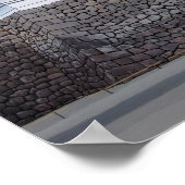 Japanische Burg, Odawara, Sakura-Abbildung Poster (Ecke)