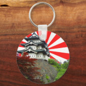 Japanische Burg Schlüsselanhänger (Vorderseite)