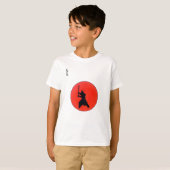 Japanische Bushido-Art des Kriegers T-Shirt (Vorne ganz)