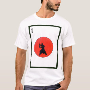 Japanische Bushido-Art des Kriegers T-Shirt