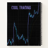 Japanische Candlestick, Cooler Handel Notizblock (Rückseite)