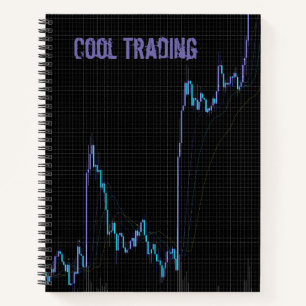Japanische Candlestick, Cooler Handel Notizblock