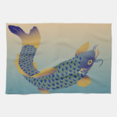 Japanische Carp-Muster Geschirrtuch (Horizontal)