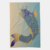 Japanische Carp-Muster Geschirrtuch (Vertikal)