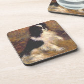 Japanische Chin Dog Art Untersetzer (Linke Seite)