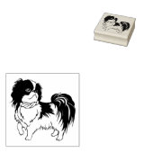 Japanische Chin Dog Breed Gummistempel (Stempel)