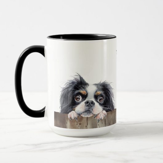 Japanische Chin Dog Tasse (Links)