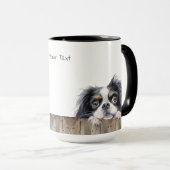 Japanische Chin Dog Tasse (VorderseiteRechts)