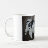 Japanische Chin Hund Art Tasse (Links)