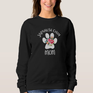 Japanische Chin-Mama für Frauen Sweatshirt