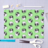 Japanische Chin Puppy-Malerei Originale Hundkunst Seidenpapier (Handwerk)