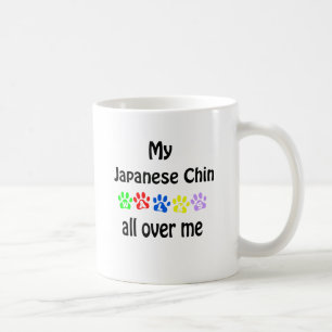 japanische Chin Walks Design Kaffeetasse