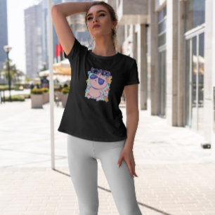 Japanische Coole Reisekatze T-Shirt