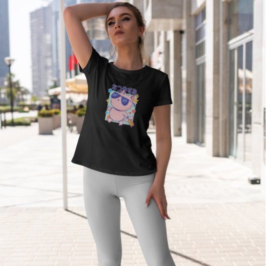 Japanische Coole Reisekatze T-Shirt