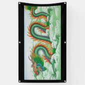 JAPANISCHE DRACHE Fahne Banner (Vertikal)