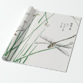 JAPANISCHE DRACHE-FLIEGE KUNDENGERECHTES GESCHENKPAPIER (Ungerollt)