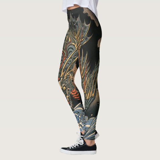 JAPANISCHE DRACHE Leggings (Links)