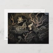 Japanische Drachen Postkarte (Vorne/Hinten)