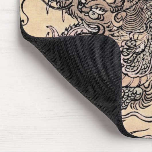 Japanische Drachenmouse Pad Mousepad (Ecke)