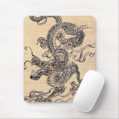 Japanische Drachenmouse Pad Mousepad (Mit Mouse)