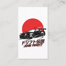 Japanische Drift-Kultur-Straßenrenn-Ästhetik
