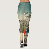 JAPANISCHE DRUCKDRUCKER Leggings (Rückseite)