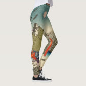 JAPANISCHE DRUCKDRUCKER Leggings (Rechts)