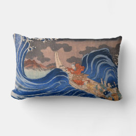 JAPANISCHE DRUCKPILZE MIT CUSTOM MONOGRAM LENDENKISSEN