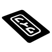 Japanische Ehefrau ワ フ Waifu | Nihongo Language Magnet (Rechte Seite)