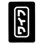 Japanische Ehefrau ワ フ Waifu | Nihongo Language Magnet (Vertikal)