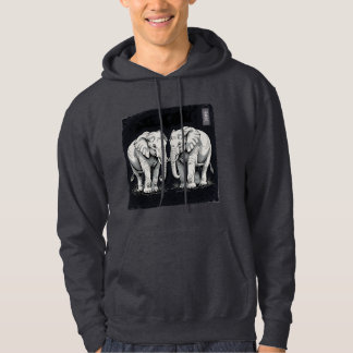 Japanische Elefanten-Kanji Hoodie