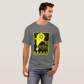 Japanische Erdbebenmythologie T-Shirt (Vorne ganz)