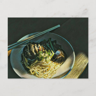 Japanische Essen Liebhaber Postkarte