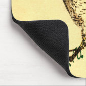 Japanische Eule no.1 Mousepad (Ecke)