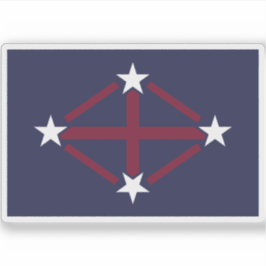 Japanische Expeditionsflagge für die Antarktis var Aufkleber