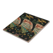 Japanische Fans und Kranvögel Fliese (Seite)