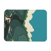 Japanische Felder Magnet (Horizontal)