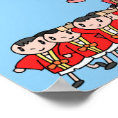 Japanische Feste. Poster (Ecke)